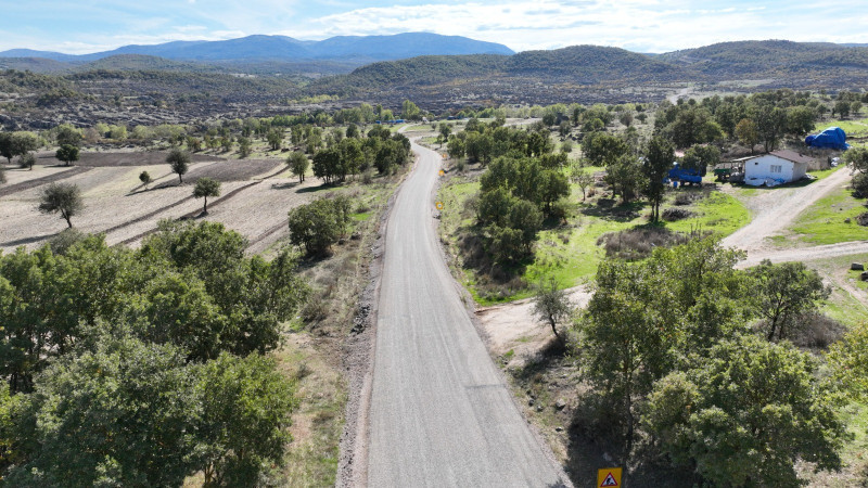 Büyükşehir kırsal mahalle yollarını asfalta kavuşturuyor 